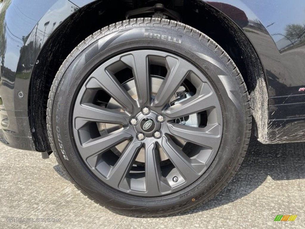 2021 Range Rover Velar R-Dynamic S - Santorini Black Metallic / Light Oyster/Ebony photo #11