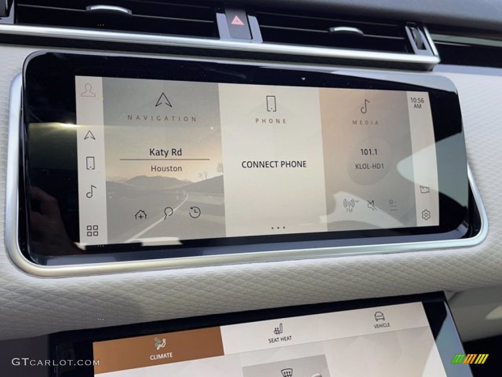 2021 Range Rover Velar R-Dynamic S - Santorini Black Metallic / Light Oyster/Ebony photo #22