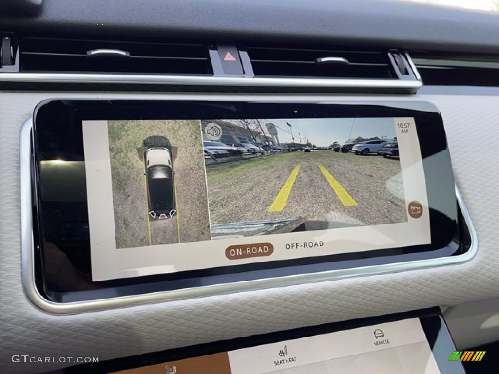 2021 Range Rover Velar R-Dynamic S - Santorini Black Metallic / Light Oyster/Ebony photo #25