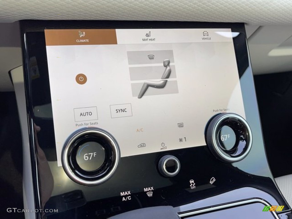 2021 Range Rover Velar R-Dynamic S - Santorini Black Metallic / Light Oyster/Ebony photo #26