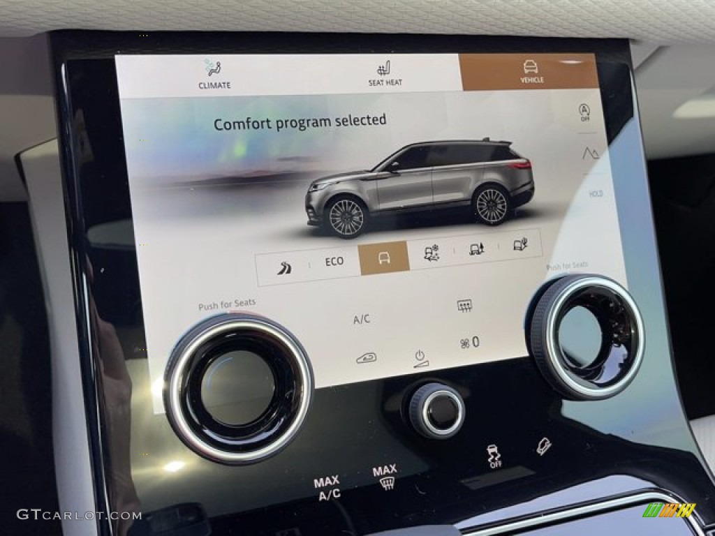 2021 Range Rover Velar R-Dynamic S - Santorini Black Metallic / Light Oyster/Ebony photo #27