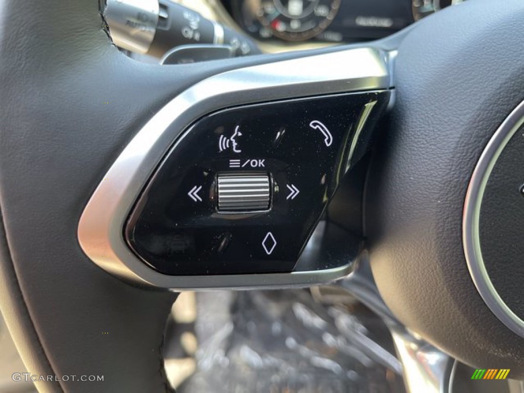 2021 Jaguar E-PACE 300 Sport AWD Ebony Steering Wheel Photo #141512062