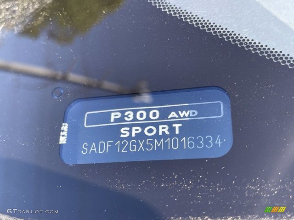 2021 Jaguar E-PACE 300 Sport AWD Marks and Logos Photos