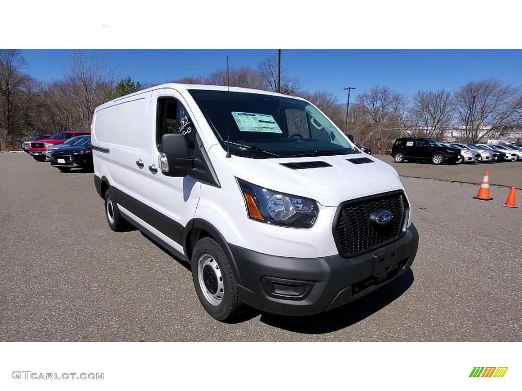 Oxford White 2021 Ford Transit Van 150 LR Regular Exterior Photo #141512318