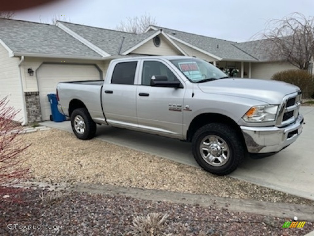 Bright Silver Metallic 2015 Ram 3500 Tradesman Crew Cab 4x4 Exterior Photo #141512626