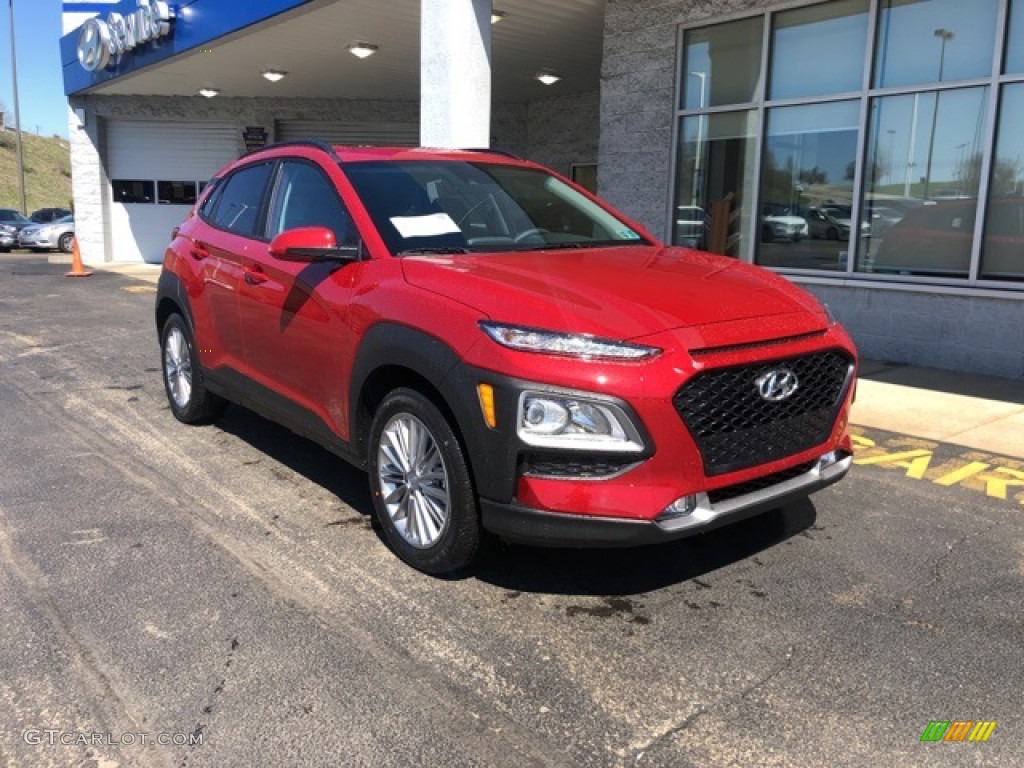 Pulse Red Hyundai Kona