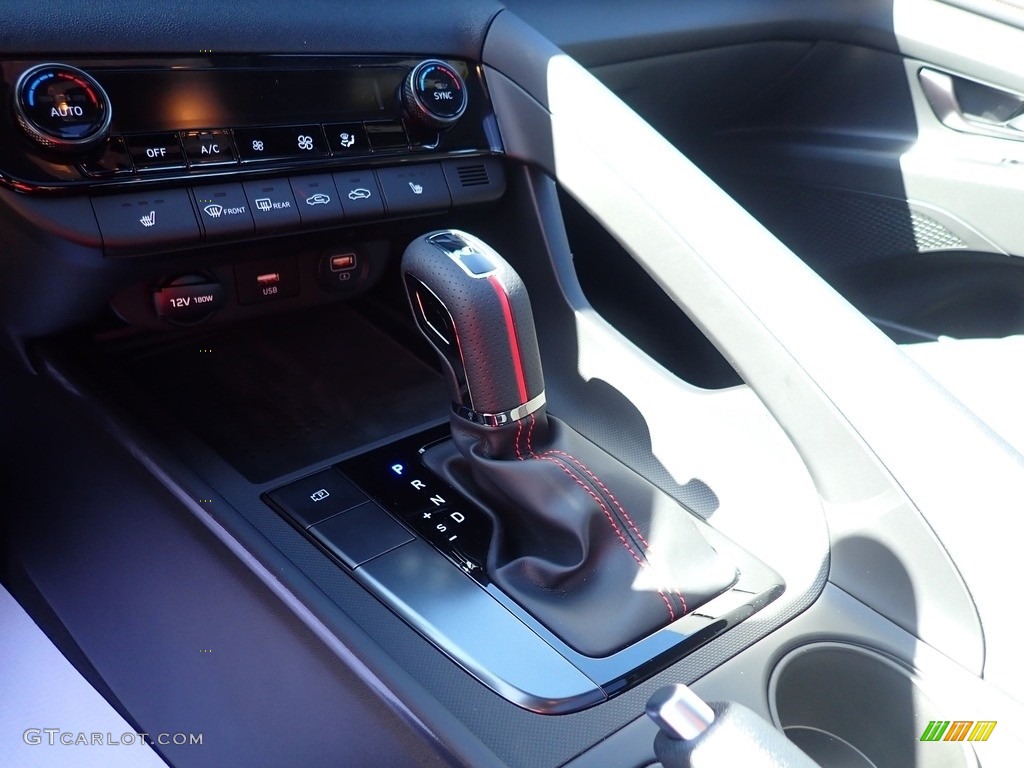 2021 Elantra N-Line - Scarlet Red Pearl / Black photo #12