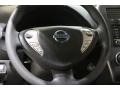 Black 2016 Nissan LEAF S Steering Wheel