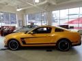 2012 Yellow Blaze Metallic Tri-Coat Ford Mustang Boss 302  photo #5