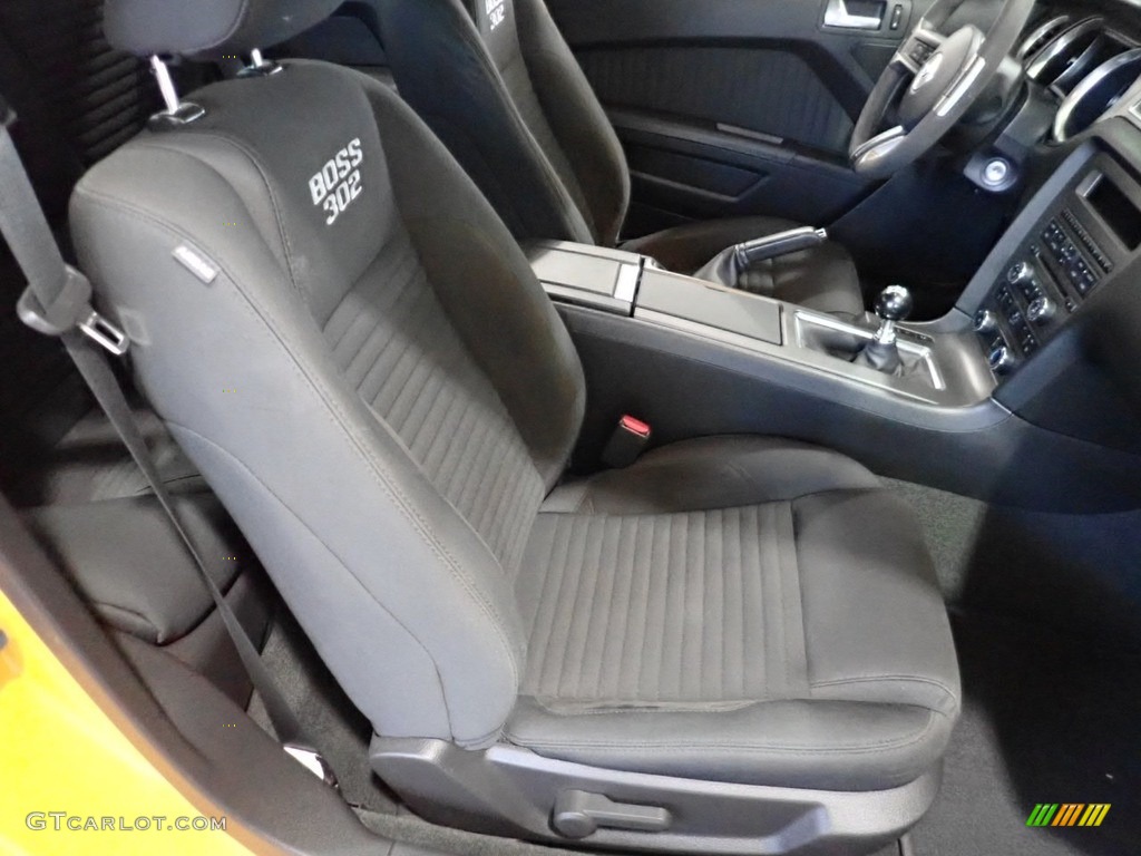 2012 Mustang Boss 302 - Yellow Blaze Metallic Tri-Coat / Charcoal Black photo #9