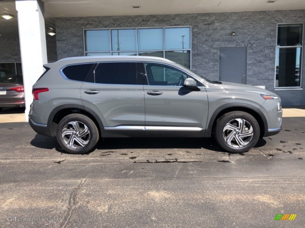 Hampton Gray 2021 Hyundai Santa Fe SEL Exterior Photo #141515464