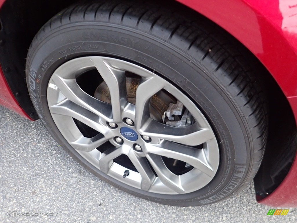 2020 Fusion Hybrid Titanium - Rapid Red / Ebony photo #10