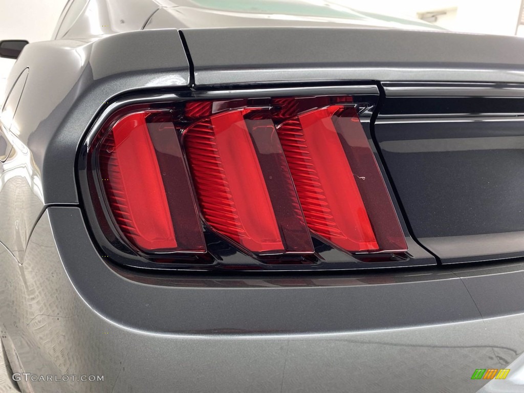 2016 Mustang EcoBoost Coupe - Magnetic Metallic / Red Line photo #9