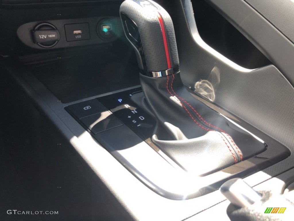 2021 Elantra N-Line - Electric Shadow / Black photo #9