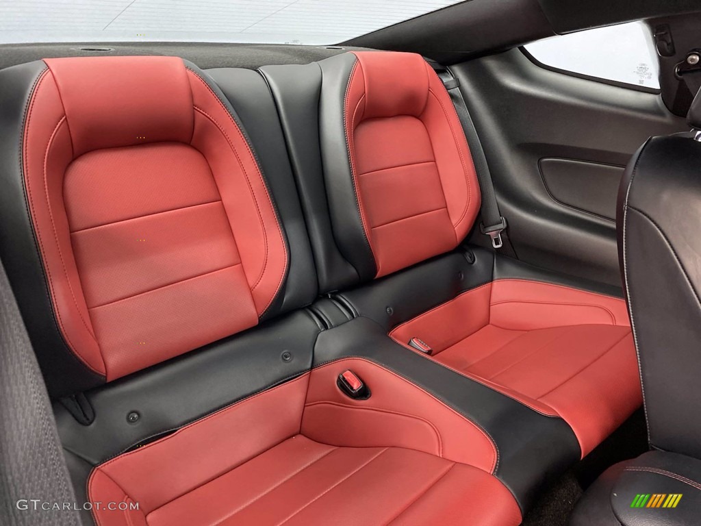 2016 Ford Mustang EcoBoost Coupe Rear Seat Photo #141516778