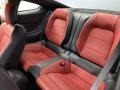 2016 Ford Mustang Red Line Interior Rear Seat Photo