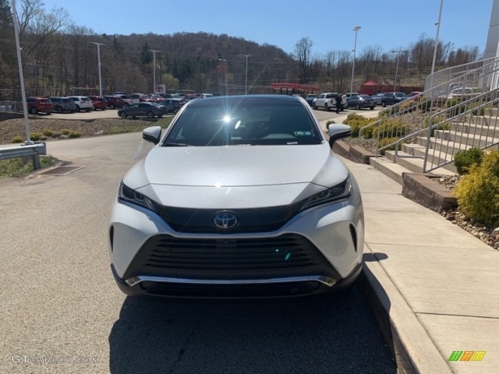 2021 Venza Hybrid Limited AWD - Blizzard White Pearl / Black photo #14