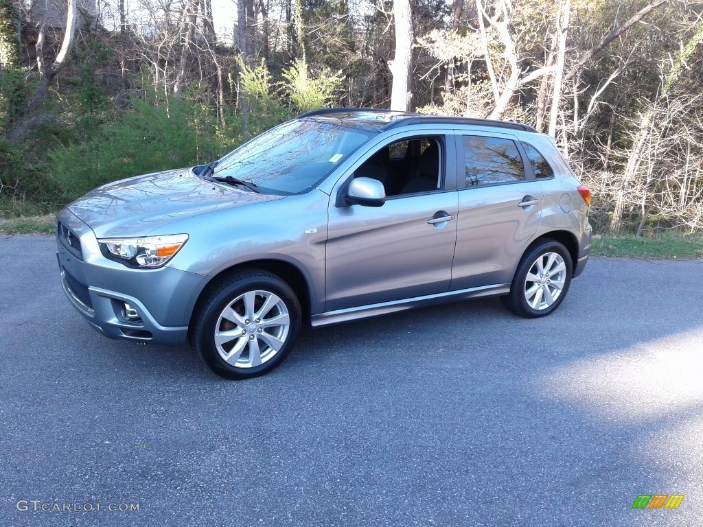2012 Outlander Sport SE 4WD - Mercury Gray Pearl / Black photo #2