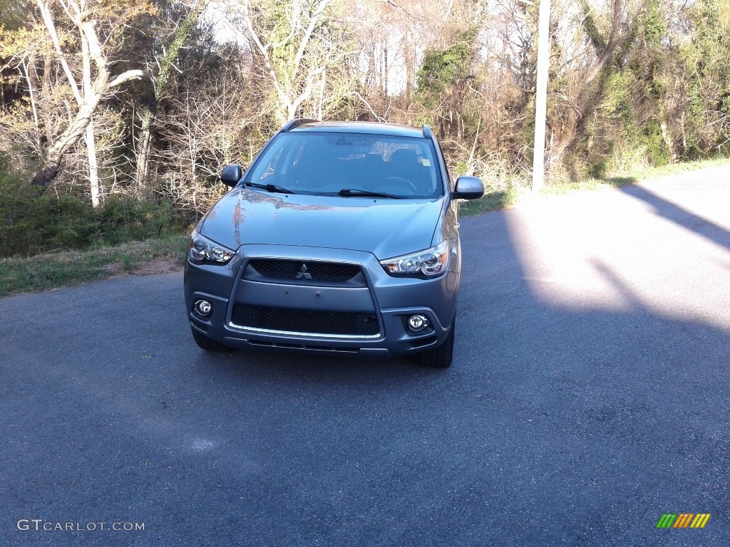 2012 Outlander Sport SE 4WD - Mercury Gray Pearl / Black photo #3