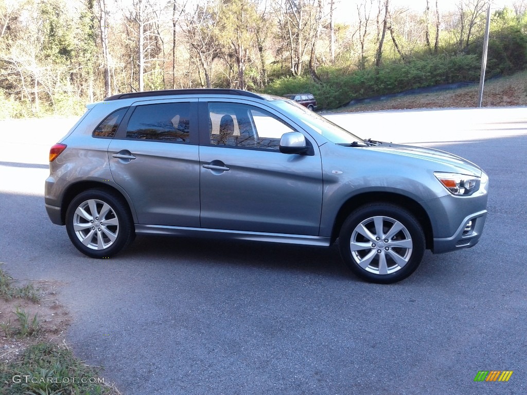 2012 Outlander Sport SE 4WD - Mercury Gray Pearl / Black photo #5