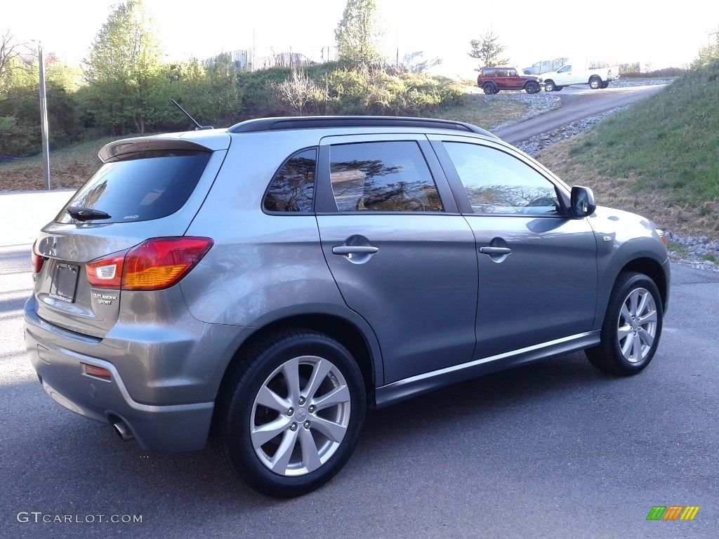 2012 Outlander Sport SE 4WD - Mercury Gray Pearl / Black photo #6