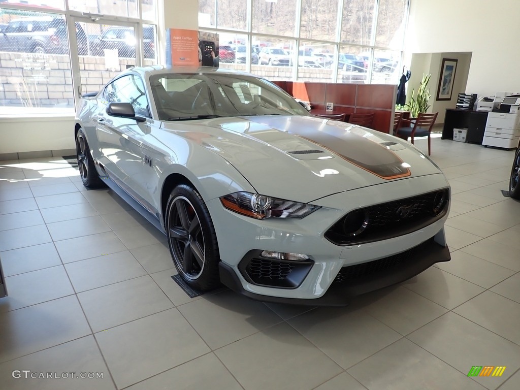 Fighter Jet Gray 2021 Ford Mustang Mach 1 Exterior Photo #141518320