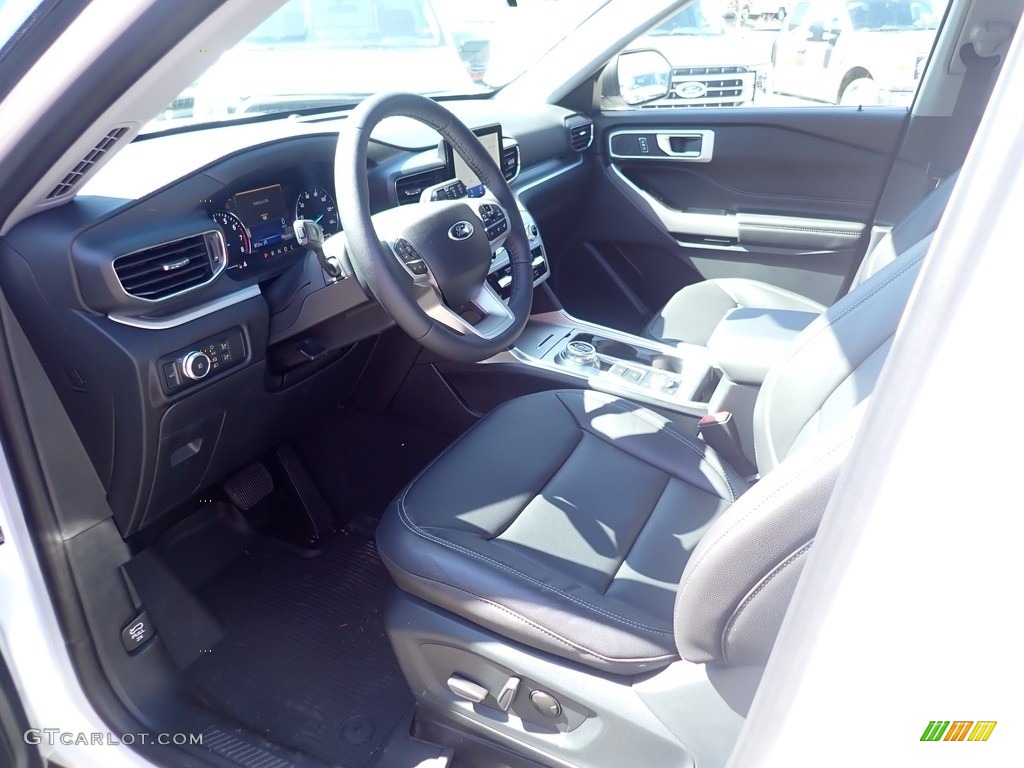 2021 Explorer XLT 4WD - Oxford White / Ebony photo #9