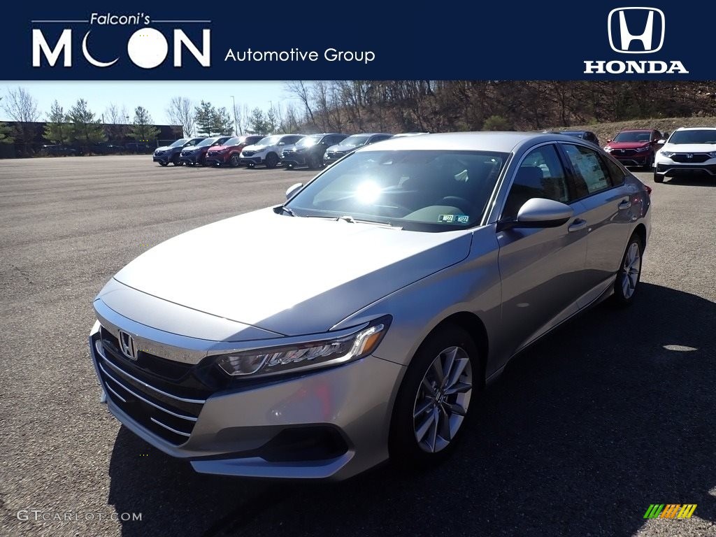 2021 Accord LX - Lunar Silver Metallic / Black photo #1