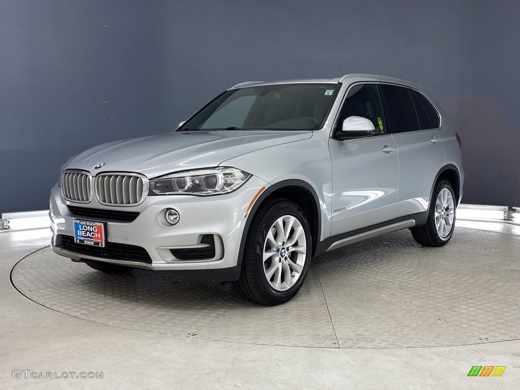 2018 X5 sDrive35i - Glacier Silver Metallic / Black photo #3
