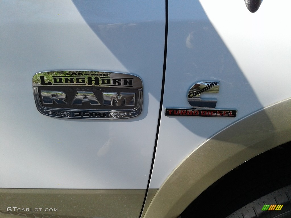 2014 Ram 3500 Laramie Longhorn Crew Cab 4x4 Dually Marks and Logos Photo #141519253