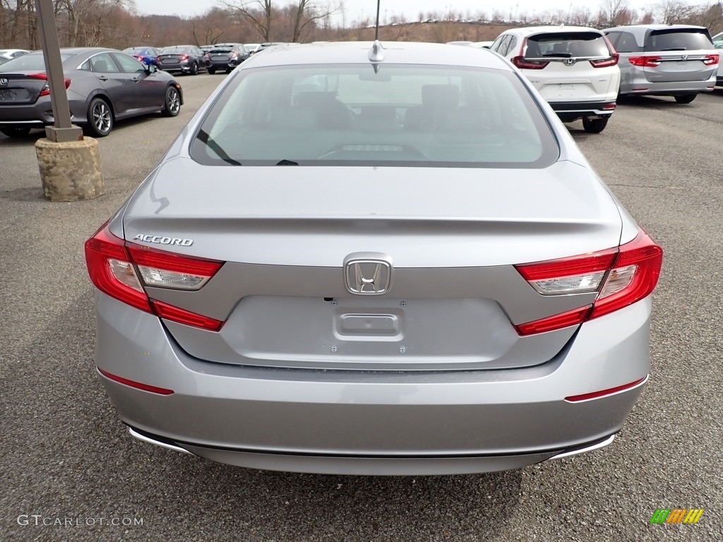 2021 Accord LX - Lunar Silver Metallic / Black photo #4