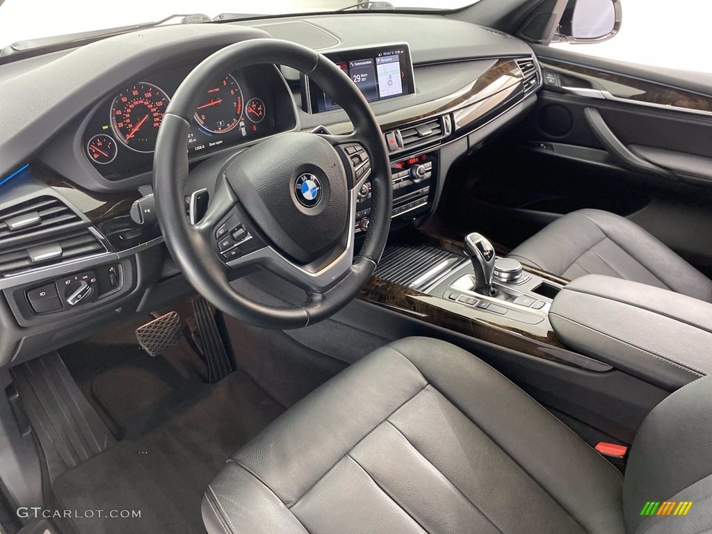 2018 X5 sDrive35i - Glacier Silver Metallic / Black photo #16