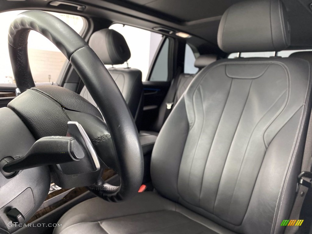 2018 X5 sDrive35i - Glacier Silver Metallic / Black photo #17