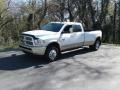 Bright White - 3500 Laramie Longhorn Crew Cab 4x4 Dually Photo No. 23