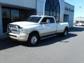 Bright White - 3500 Laramie Longhorn Crew Cab 4x4 Dually Photo No. 28