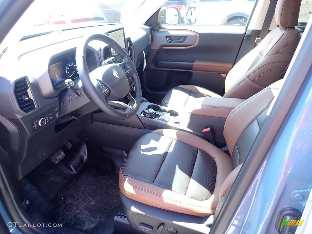 Ebony/Roast Interior 2021 Ford Bronco Sport Badlands 4x4 Photo #141519880
