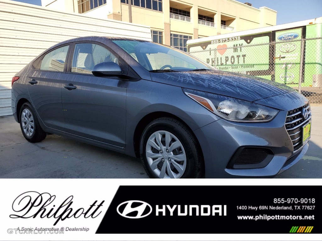 Urban Gray Hyundai Accent