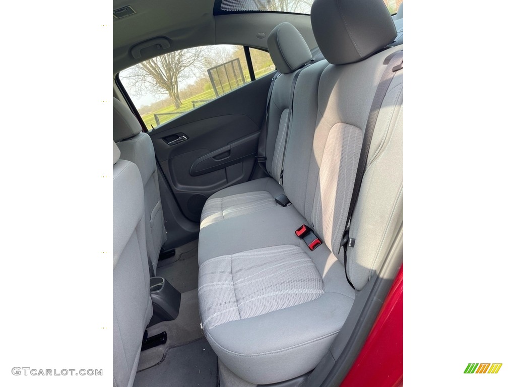 2014 Chevrolet Sonic LT Sedan Rear Seat Photos