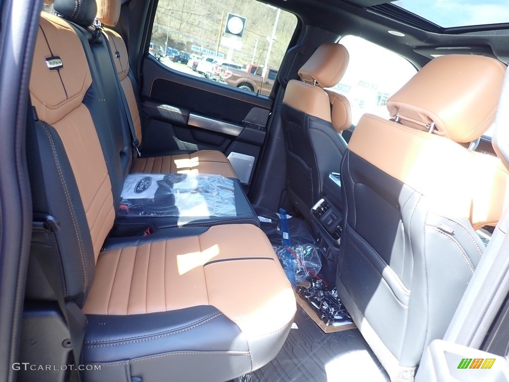 2021 Ford F150 Platinum SuperCrew 4x4 Rear Seat Photo #141520240