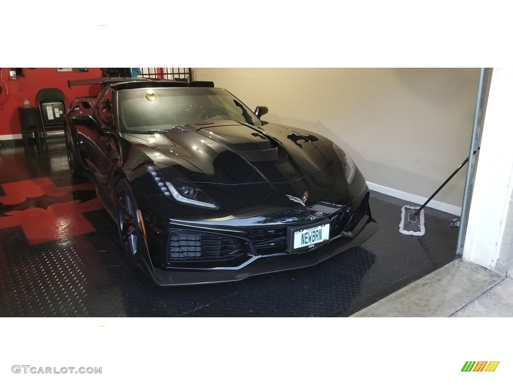 2019 Corvette ZR1 Coupe - Black / Black photo #12
