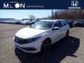 Platinum White Pearl - Civic EX Sedan Photo No. 1
