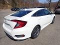 2021 Platinum White Pearl Honda Civic EX Sedan  photo #4