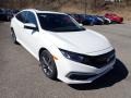 2021 Platinum White Pearl Honda Civic EX Sedan  photo #5