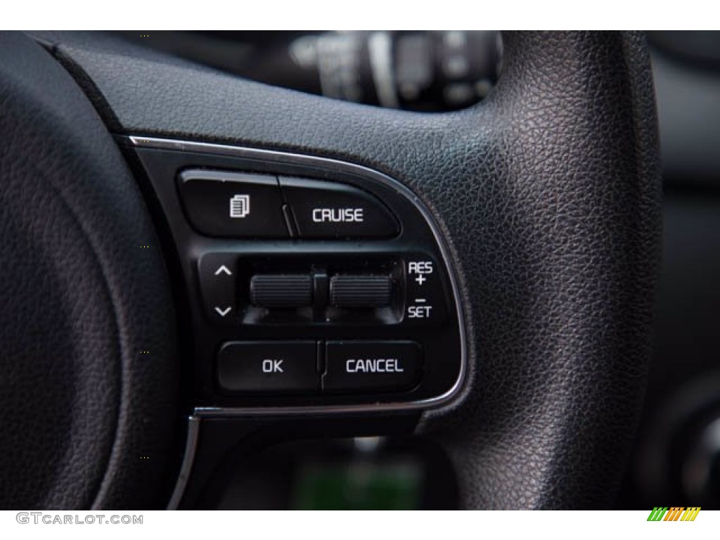 2018 Kia Sportage LX Black Steering Wheel Photo #141522193