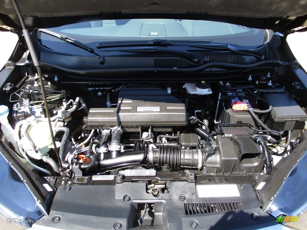 2018 CR-V EX AWD - Dark Olive Metallic / Black photo #11