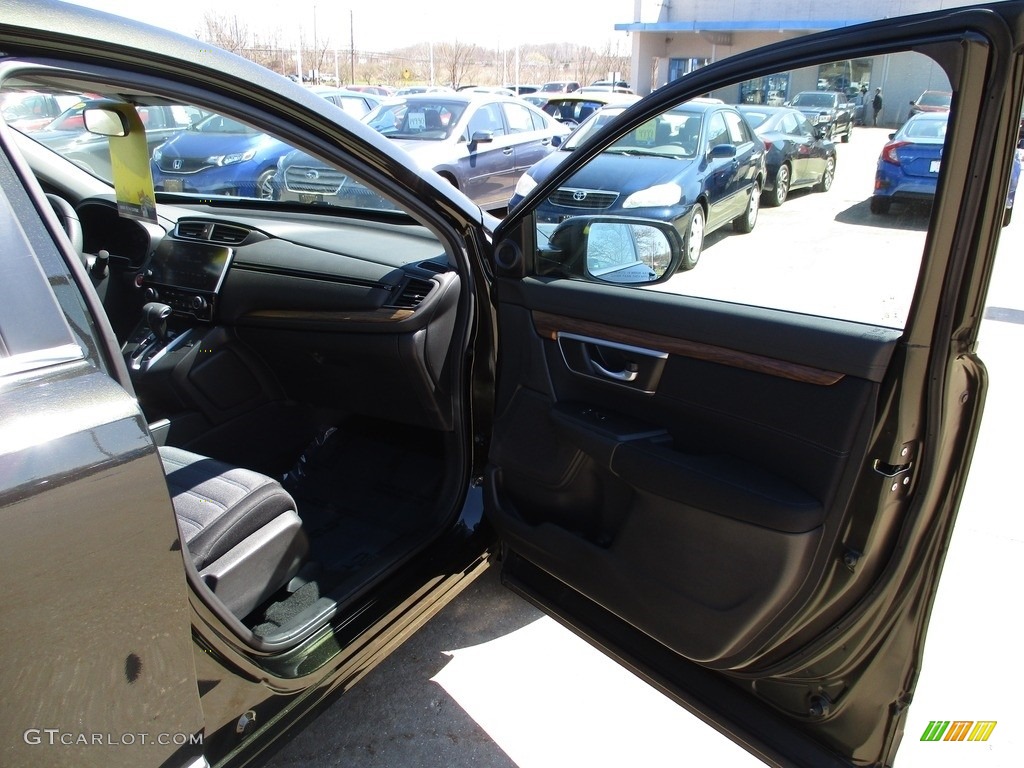 2018 CR-V EX AWD - Dark Olive Metallic / Black photo #14