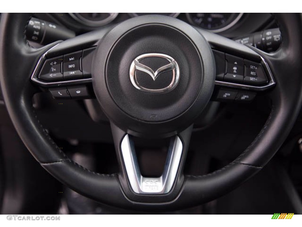 2018 Mazda CX-5 Touring Black Steering Wheel Photo #141522697