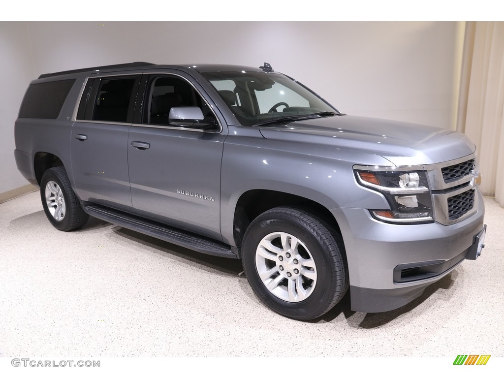 2019 Suburban LT 4WD - Satin Steel Metallic / Jet Black photo #1