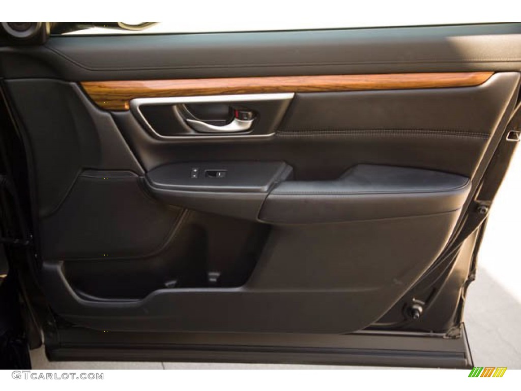 2018 CR-V EX-L - Crystal Black Pearl / Black photo #32