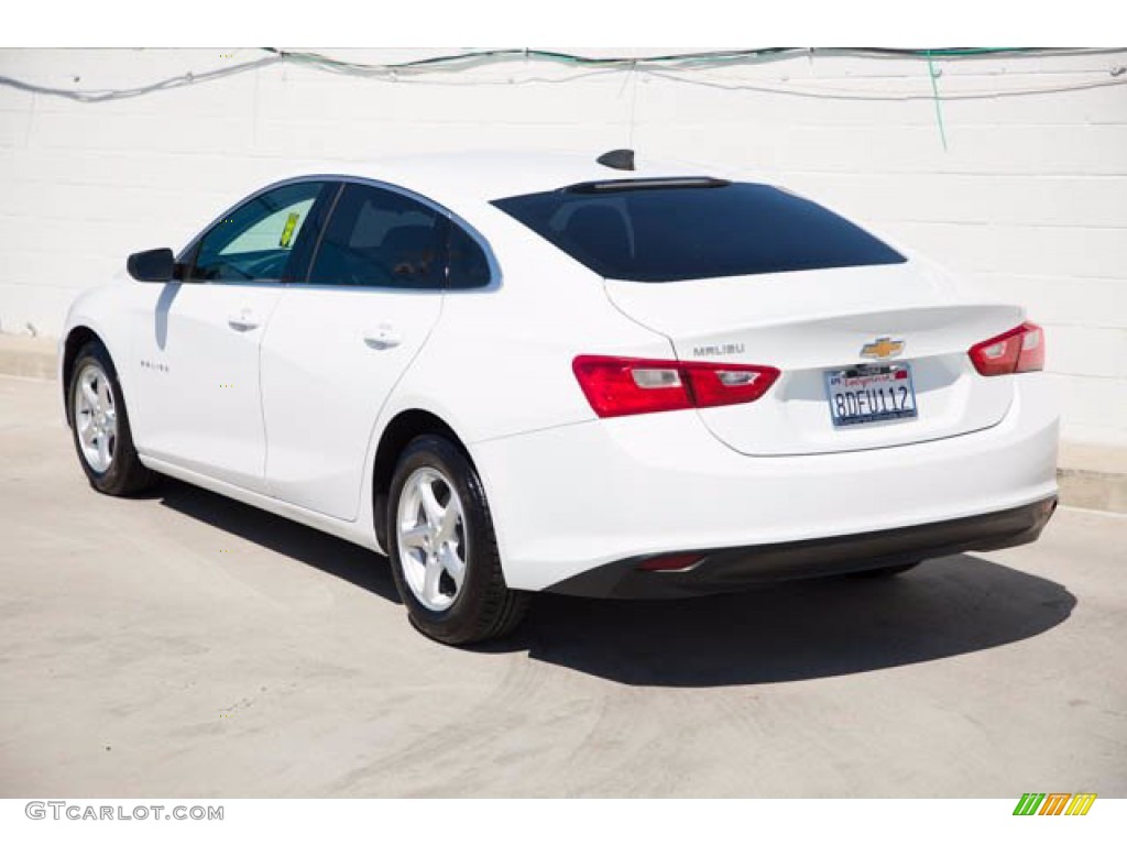 2018 Malibu LS - Summit White / Jet Black photo #2